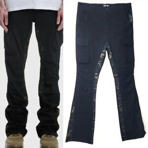 AMERICAN STITCH Men's Black Cargo Pants 34W x 32L